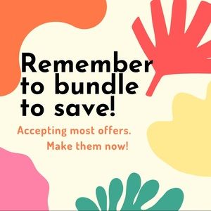 Remember to bundle to save!!